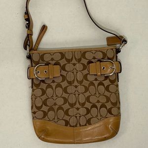 Coach Signature Slim Duffel Shoulder Bag J05M-3577